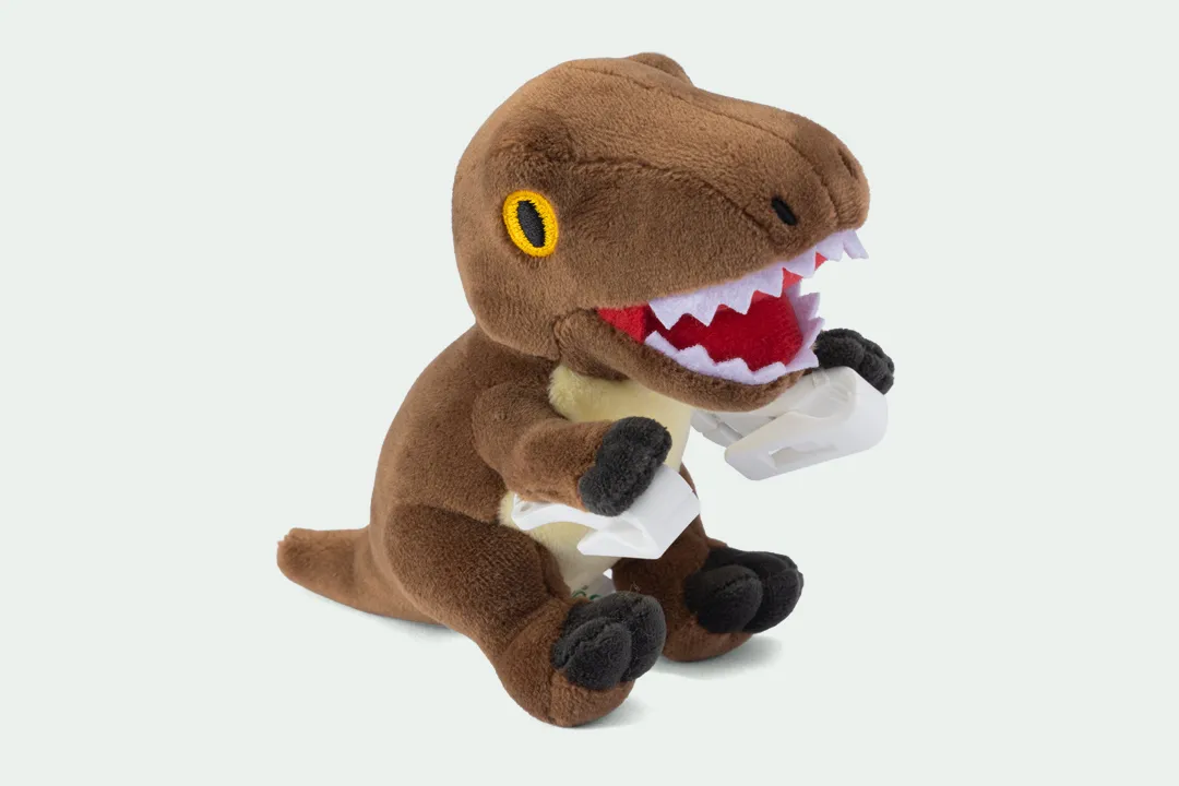 肩乗りぬいぐるみ　ティラノサウルス