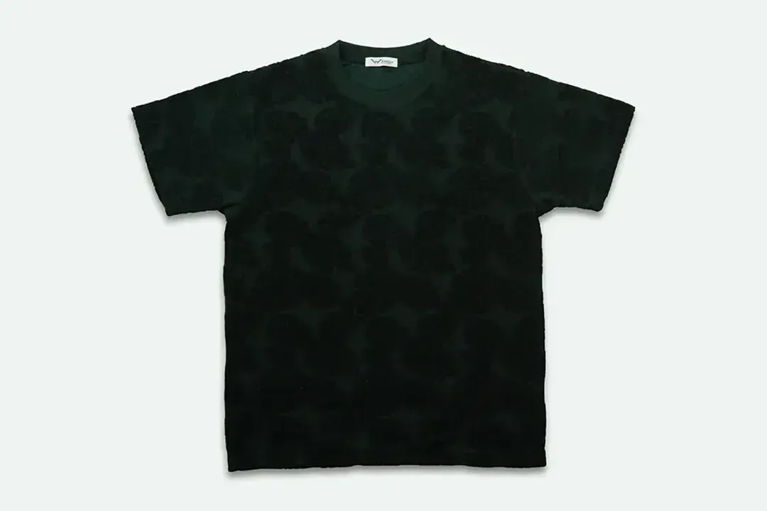 Tシャツ ジャガード グリーン
