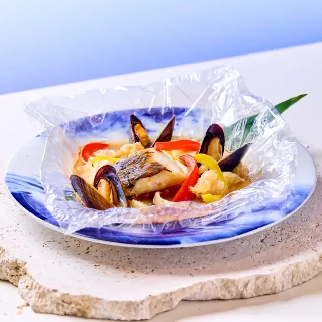アイランドフィッシュ包み焼き ～エスニックブイヤベース～ 1