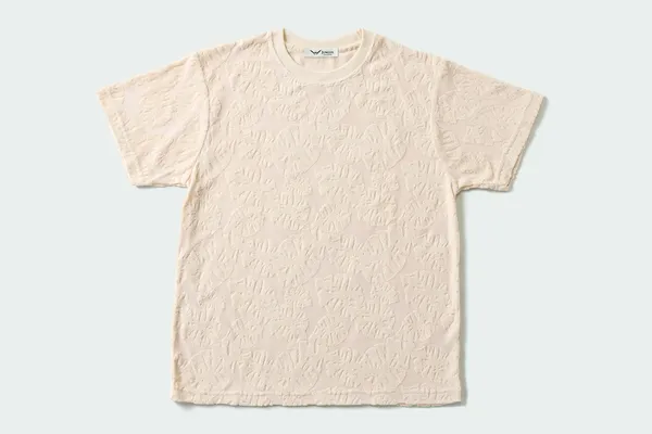 T-shirt Jacquard Ivory