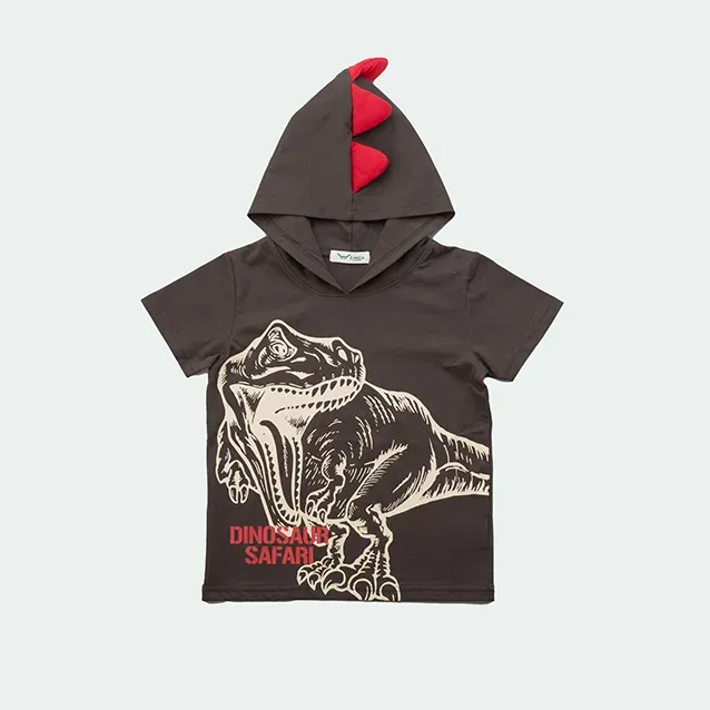 Kids フード付きTシャツ 1