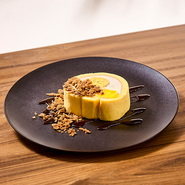 Island Banana and Pineapple Roll Cake, with Tarama Island Raw Sugar Flakes 1